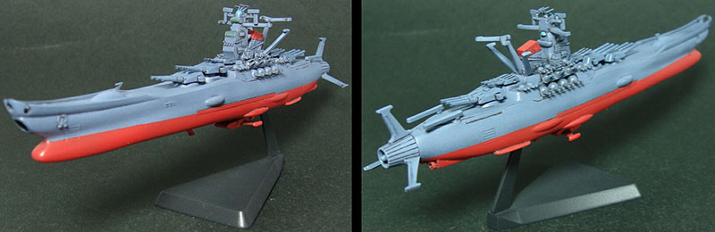 EDF Space Cruiser model kit 10 inches long Star Blazers Battleship 
